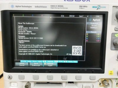 Осциллограф Agilent DSOX3034A